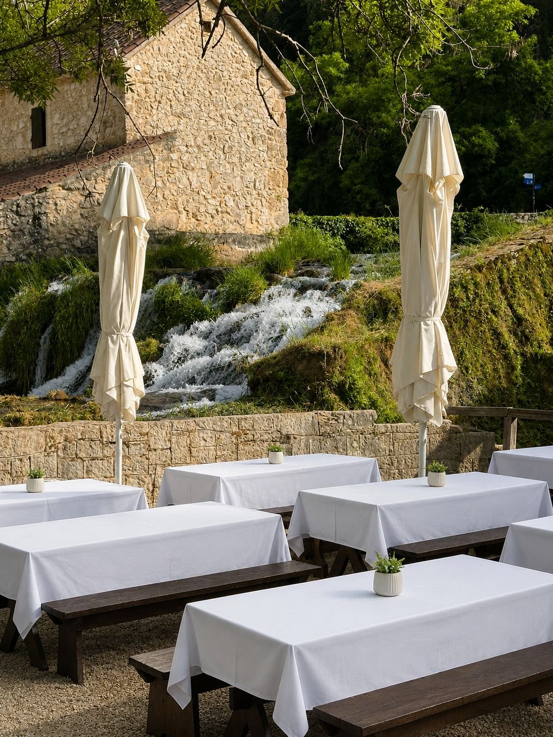 Greenery and water connected to the Kalikuša legend